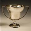 Image 1 : A silver two handled trophy cup, maker G &...