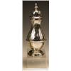 Image 1 : A silver sugar caster, maker's mark indist...