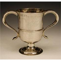 A George III silver two handled cup by Joh...