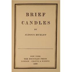 Huxley (Aldous) Brief Candles, 1930 (Fount...