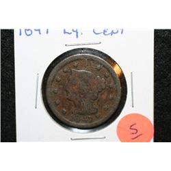 1847 Lrg One Cent