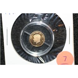 Miniature Kennedy 14K $10 coin