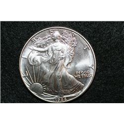 1986 Silver Eagle one dollar