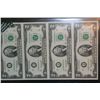 Image 1 : 2003 Uncut Sheet of $2 Bills