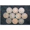 Image 1 : Indian Head Pennies various dates & conditions, lot of 10