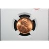 Image 1 : 1945 Wheat Back penny, NGC graded, MS65 RD