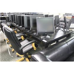 EBONY 10" BOARDROOM TABLE