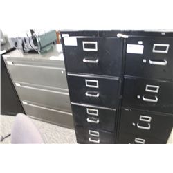 BLACK 4 DRW. LEGAL FILE CABINET