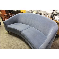 BLUE 2 SEAT SOFA