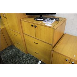 TOWNSHIP MAPLE 2 DRW. LATERAL FILE WITH STORAGE