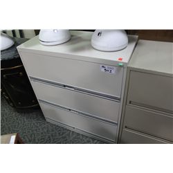 BEIGE 3 DRW. LATERAL FILE CABINET