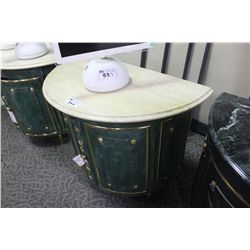 MARBLE TOP RECEPTION CONSOLE