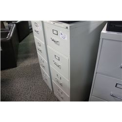 GREY 4 DRW. LEGAL FILE CABINET