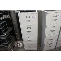 GREY 4 DRW. LEGAL FILE CABINET