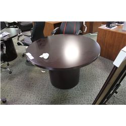 MAHOGANY 48" CONFERENCE TABLE