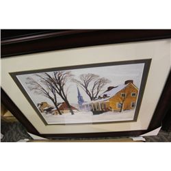 FRAMED LIMITED EDITION PRINT