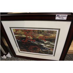 FRAMED LIMITED EDITION PRINT