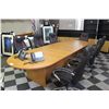 Image 1 : 12' TOWNSHIP MAPLE BOARDROOM TABLE