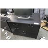 Image 1 : BLACK MULTI DRAWER FILE STATION