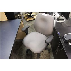 GREY MULTI LEVER TASK CHAIR