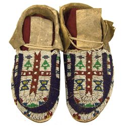 Cheyenne Beaded Moccasins