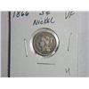 Image 3 : 1866 3 cent NICKEL