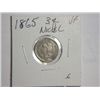 Image 1 : 1865 3 cent NICKEL