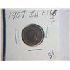 Image 3 : 1907 INDIAN HEAD CENT