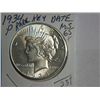 Image 2 : 1934 P PEACE DOLLAR