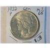 Image 1 : 1922-P PEACE DOLLAR