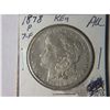 Image 1 : 1878 P MORGAN DOLLAR