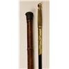 Image 1 : A silver topped cane containing earlier Ma...