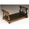 Image 1 : An early 19th century rosewood book rest, ...