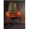 Image 1 : An Edwardian satinwood marquetry inlaid ma...
