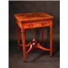 Image 1 : A late Victorian satinwood marquetry inlai...