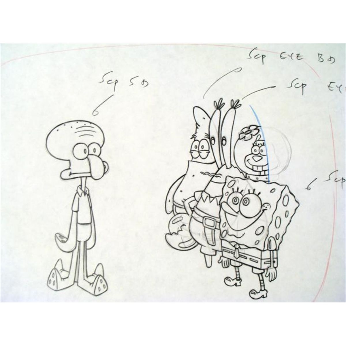 Spongebob Original Concept Art