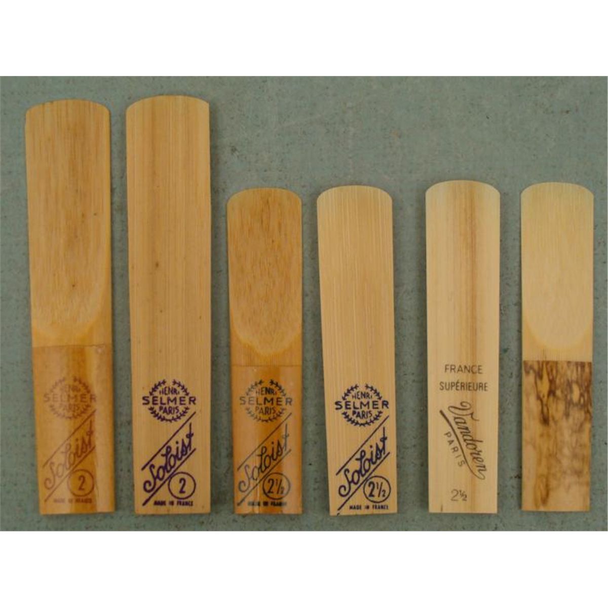 20 Saxophone Reeds Vintage Mint Selmer Soloist Vandoren