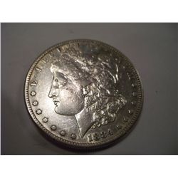 1884-S Morgan Silver Dollar, XF