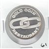 Image 1 : GOLD COIN RESTAURANT SILVER PROOF TOKEN