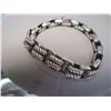 Image 1 : Mens Sterling Silver Bracelet, 85.2 Grams