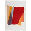 Image 1 : Larry Zox, Red Line I, Serigraph