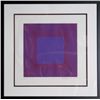Image 1 : Richard Anuszkiewicz, Autumn Suite (Purple with Red), Etching