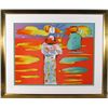 Image 1 : Peter Max, Monk at the Red Sea, Lithograph