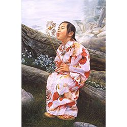 Wai Ming, Happiness, Lithograph