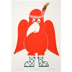 Jean Sariano, The Thunderbird, Aquatint Etching