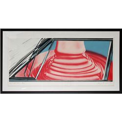 James Rosenquist, Red Highway Trust, Lithograph