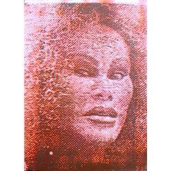 Peter Mayer, Joyce Wildenstein 4, Acrylic and Silkcreen