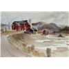 Image 1 : Eve Nethercott, Big Red Barn (56), Watercolor