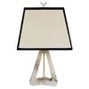 Image 1 : Modern Geometric Italian Lamp, Marble base