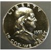 Image 1 : 1955 GEM PROOF FRANKLIN HALF DOLLAR